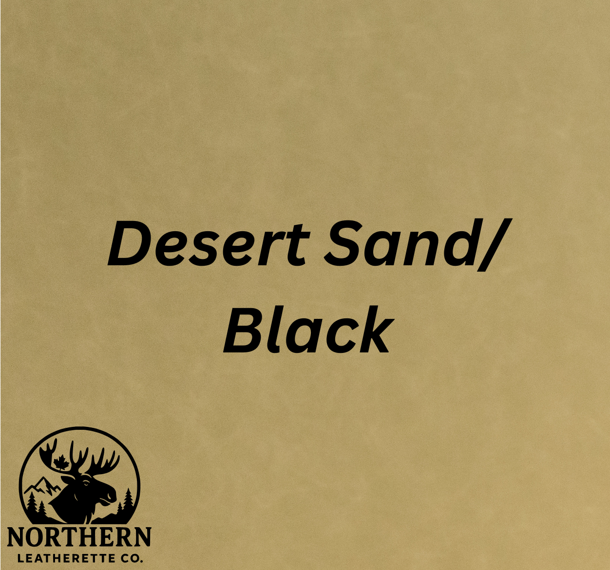 Desert Sand / Black