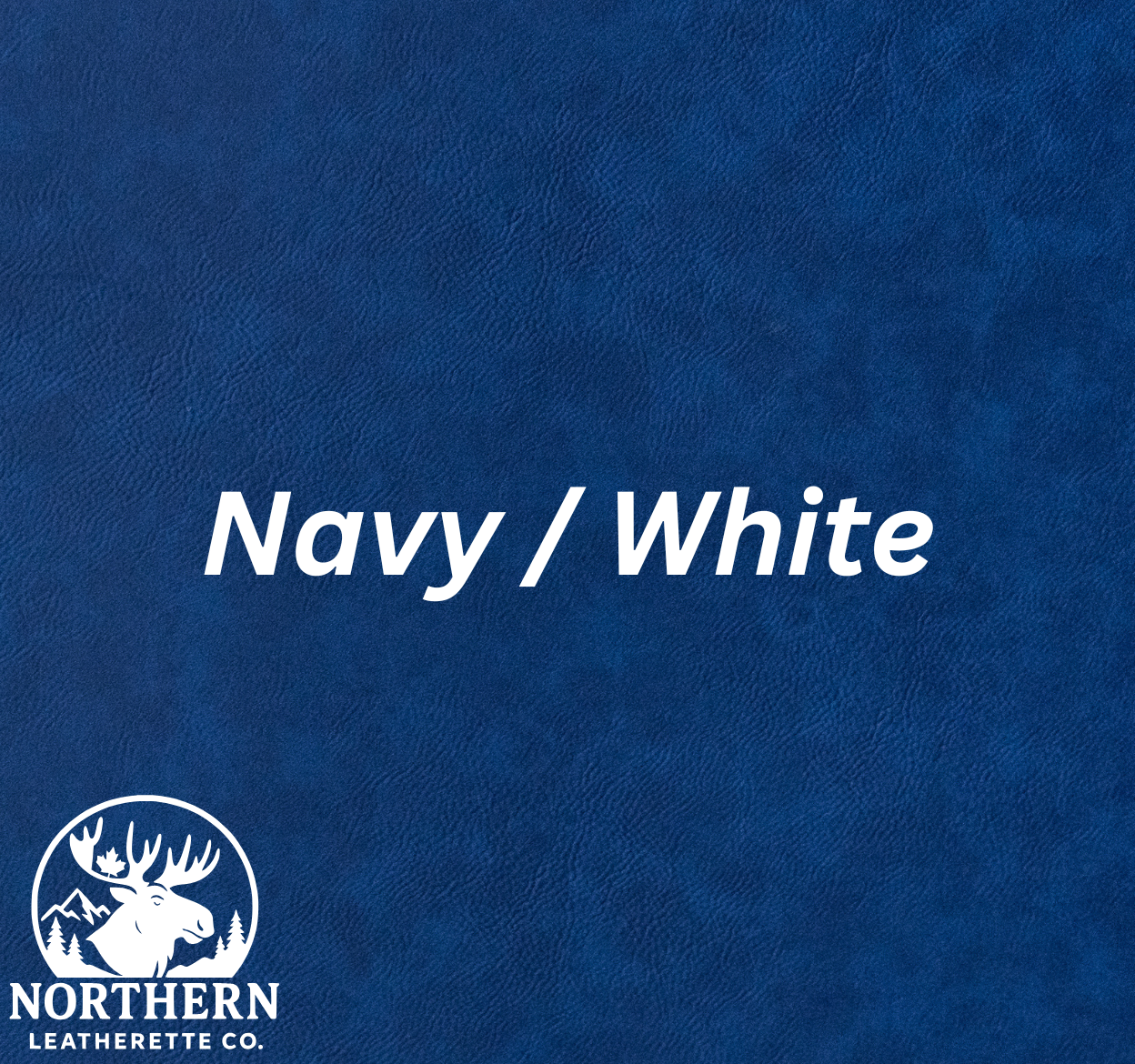 Navy / White