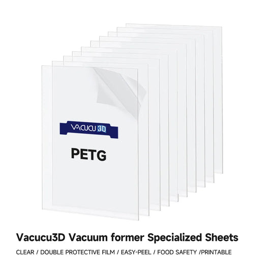 VACUCU 3D A3 Clear PETG Sheet