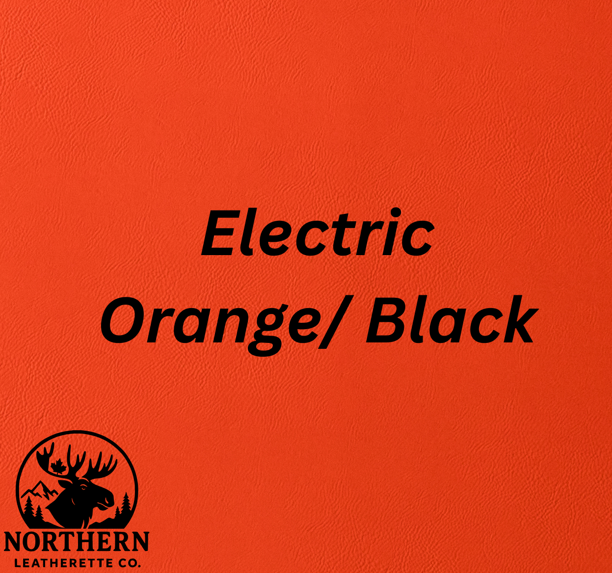Electric Orange / Black
