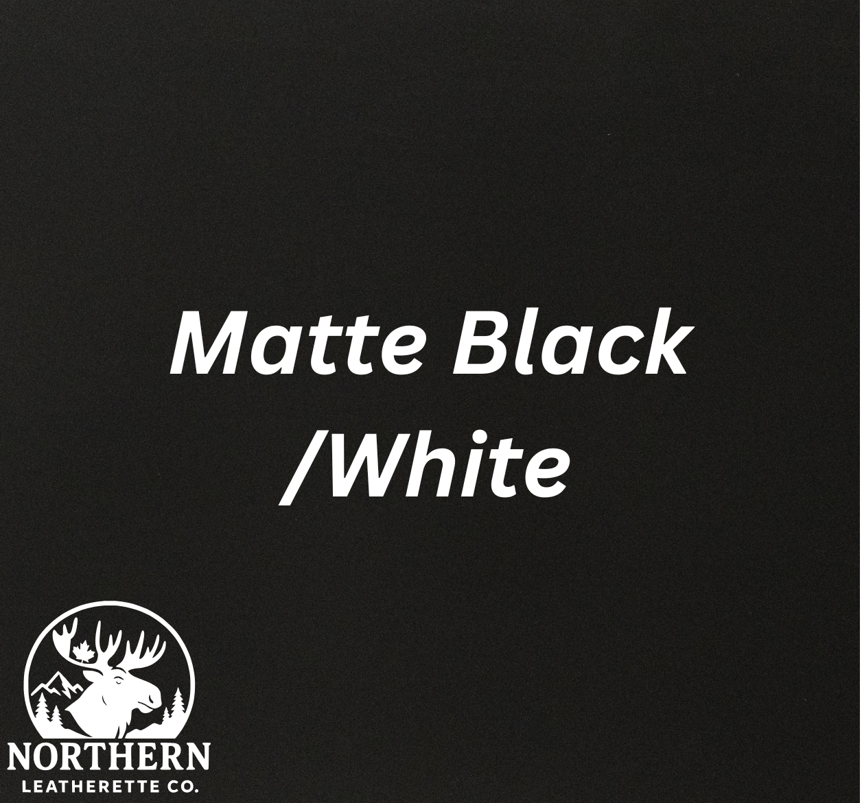 Matte Black / White – RM Laser Canada