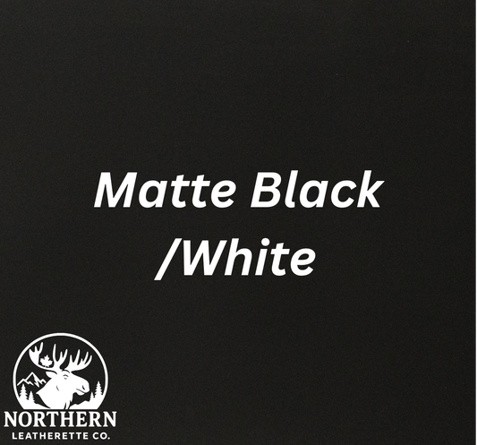 Matte Black / White