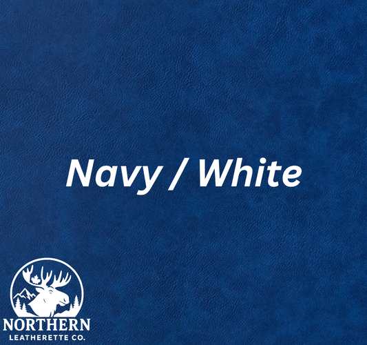 Navy / White